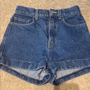 Jean shorts